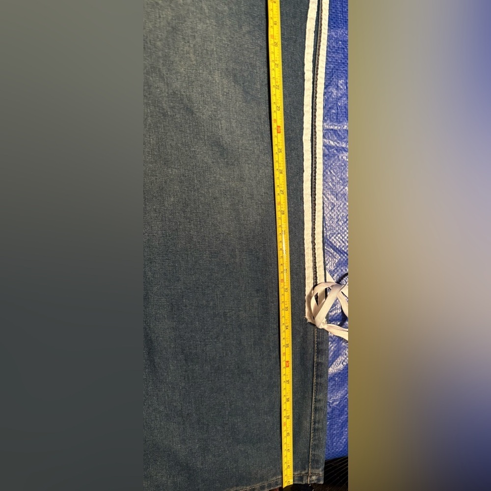 SHEIN Women’s Blue Flare & Wide Leg Jeans Size 4XL - Picture 13 of 15